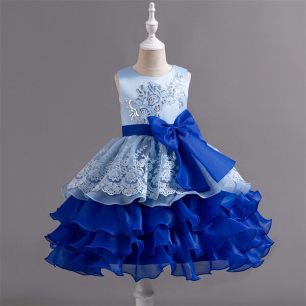 Tutu Vestido de Niña con Detalle Moño TQE001