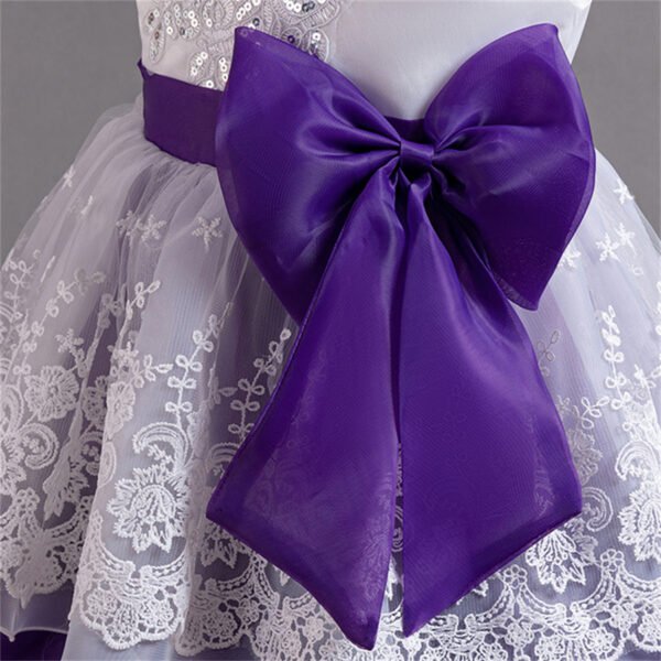 Tutu Vestido de Niña con Detalle Moño TQE001