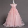 Elegante Vestido Princesa Falda haste Suelo TQE008