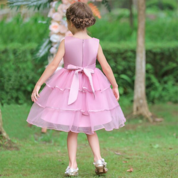 Vestido Falda Niña Sin Mangas TQE011