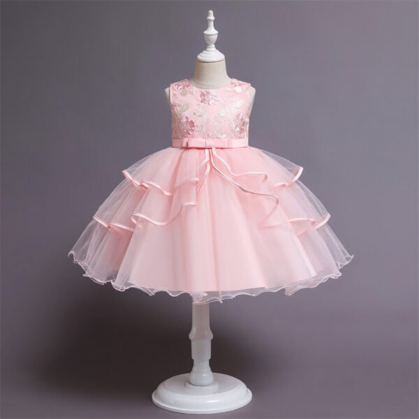 Vestido Falda Niña Sin Mangas TQE011
