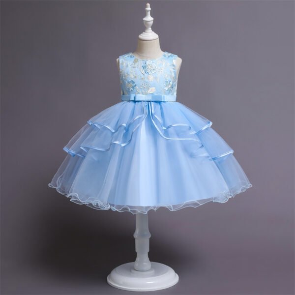Vestido Falda Niña Sin Mangas TQE011