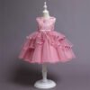 Vestido Falda Niña Sin Mangas TQE011