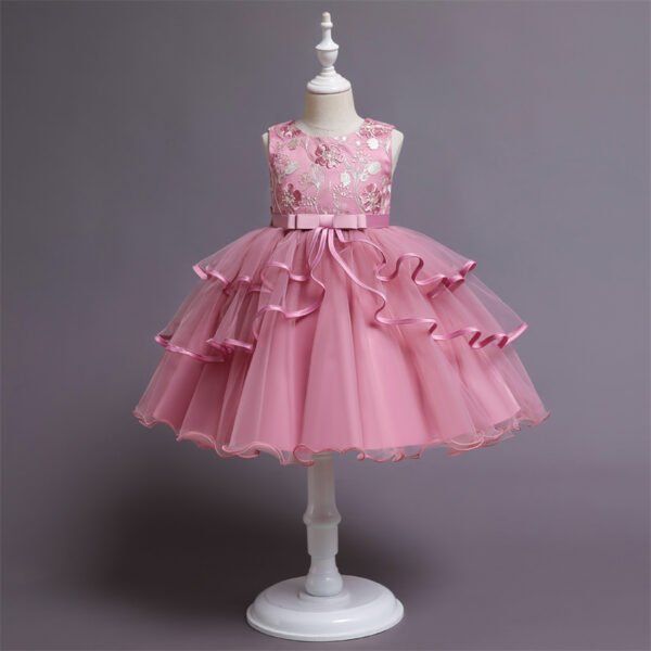 Vestido Falda Niña Sin Mangas TQE011