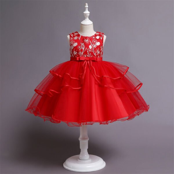Vestido Falda Niña Sin Mangas TQE011