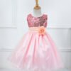 Nueva Tela Vestido Niña para Bautizo TQE014