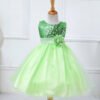 Nueva Tela Vestido Niña para Bautizo TQE014