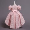 Flor Vestido Falda de Algodon de Niña TQE015