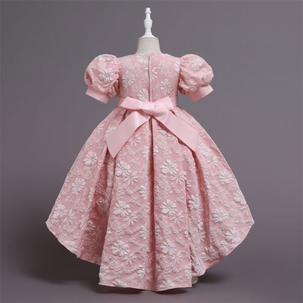 Flor Vestido Falda de Algodon de Niña TQE015