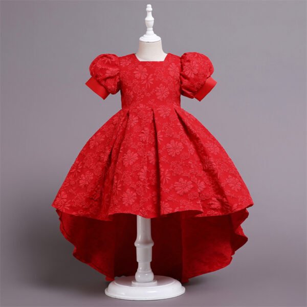 Flor Vestido Falda de Algodon de Niña TQE015