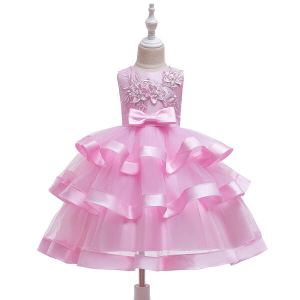 Clasico Vestido Falda de Niña TQE018