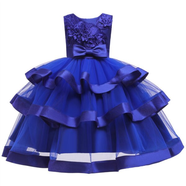 Clasico Vestido Falda de Niña TQE018