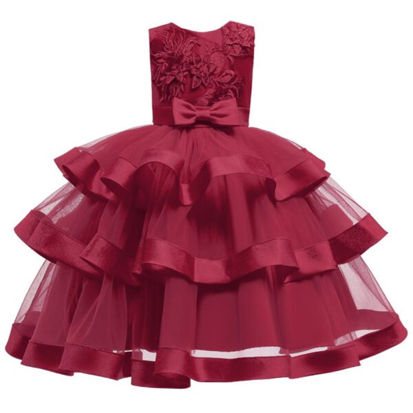 Clasico Vestido Falda de Niña TQE018