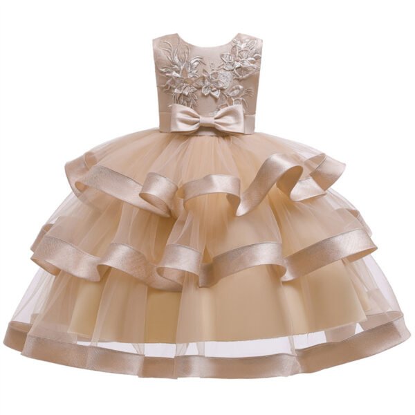 Clasico Vestido Falda de Niña TQE018