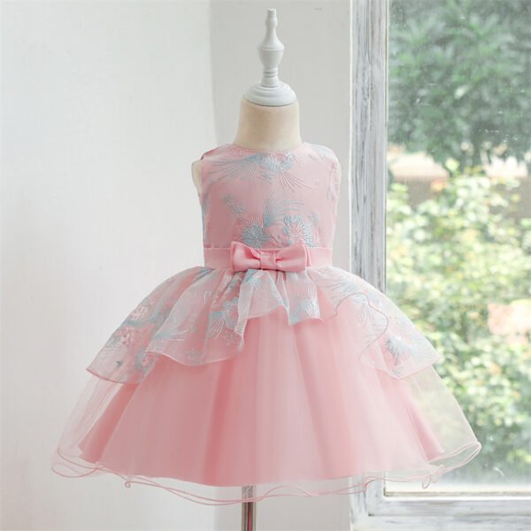 Bordados Vestido Falda de Niña TQE020