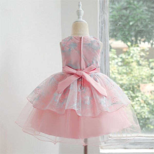 Bordados Vestido Falda de Niña TQE020