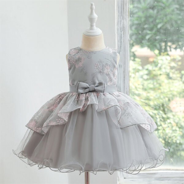 Bordados Vestido Falda de Niña TQE020
