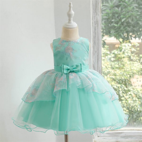 Bordados Vestido Falda de Niña TQE020