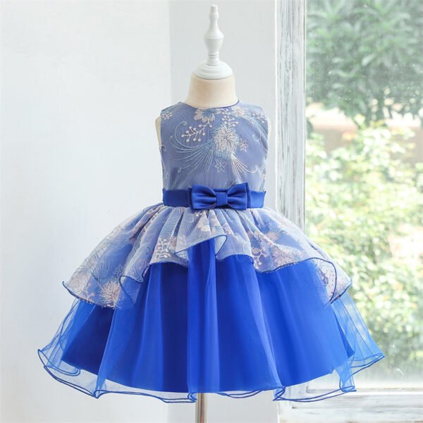Bordados Vestido Falda de Niña TQE020