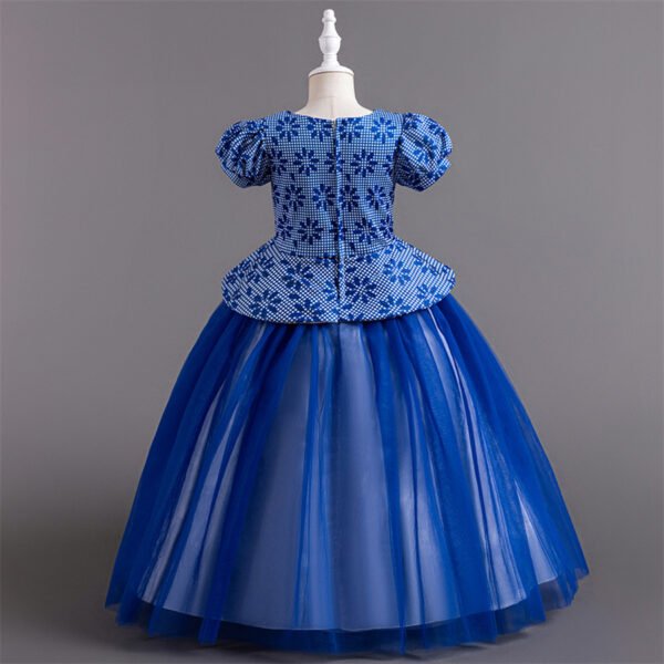 Estilo Traje Vestido Niña Falda Larga TQE023