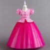 Estilo Traje Vestido Niña Falda Larga TQE023