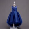 Vestido Falda de Raso Hasta Suelo de Niña TQE025