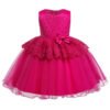 Perla Vestido Falda de Niña para Bautizo TQE029
