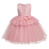 Perla Vestido Falda de Niña para Bautizo TQE029