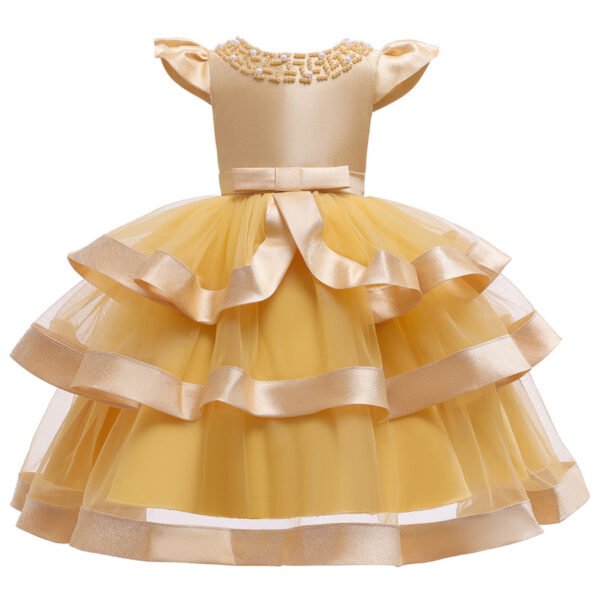 Vestido Falda de Niña con Mangas Voladoras TQE031