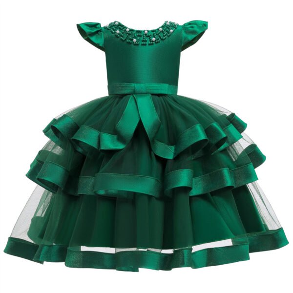 Vestido Falda de Niña con Mangas Voladoras TQE031