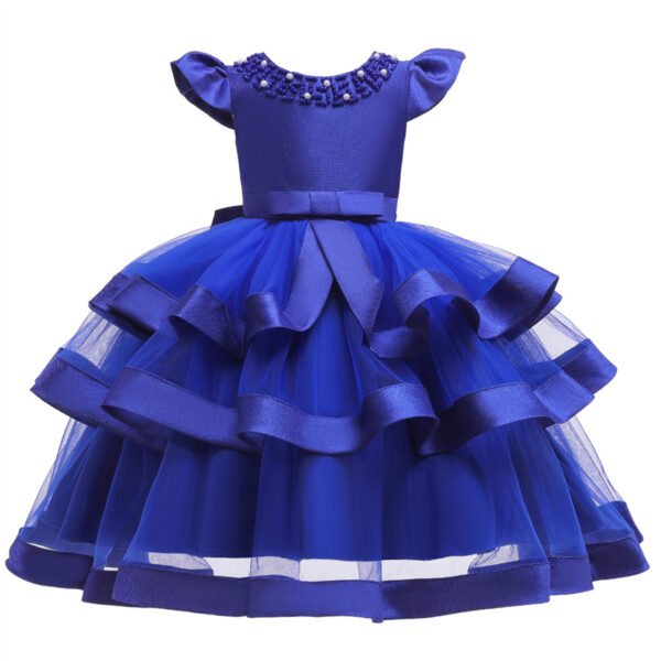 Vestido Falda de Niña con Mangas Voladoras TQE031