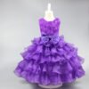 Rose Tutu Vestido Niña para Bautizo TQE033