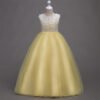Encaje Vestido Falda Larga de Niña TQE041