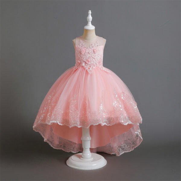 Vestido Niña Hasta Suelo Sin Mangas TQE055