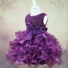 Especial Tutu Vestido Decorados Moño para Bautizo TQE058
