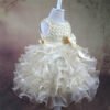 Especial Tutu Vestido Decorados Moño para Bautizo TQE058
