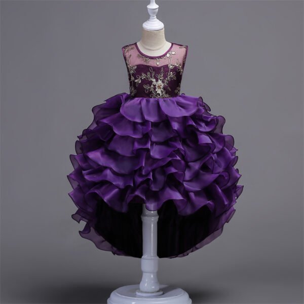Tutu Vestido Niña Falda Hasta Suelo TQE059