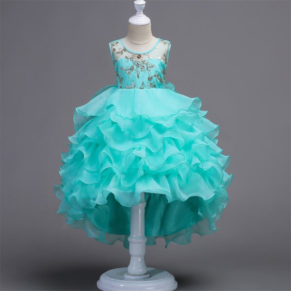 Tutu Vestido Niña Falda Hasta Suelo TQE059