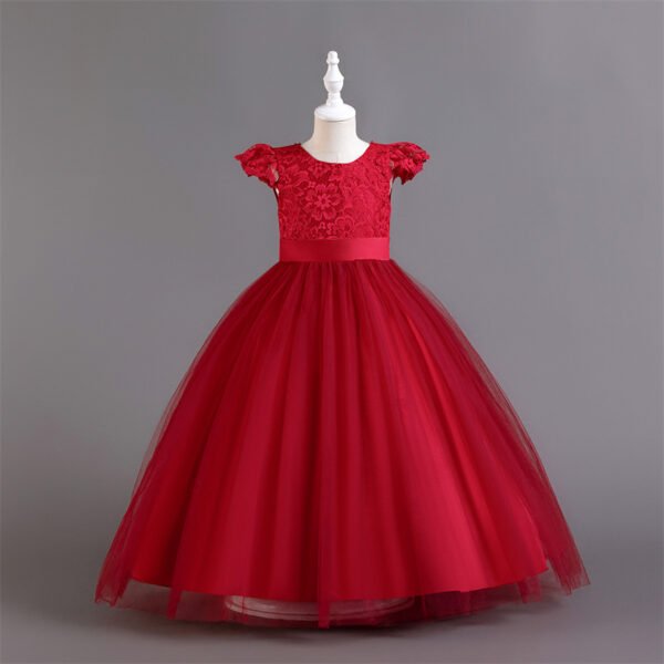 Mini Mandas Voladoras Vestido Niña Falda Larga TQE060