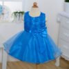 Estilo Moño Vestido Niña Sin Mangas para Bautizo TQE062