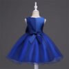 Estilo Moño Vestido Niña Sin Mangas para Bautizo TQE062