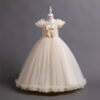 Especial Vestido Niña Falda Hasta Suelo Mangas Voladoras TQE065