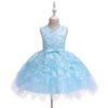 Falta Pegados Perlas Manuales Vestido Niña para Bautizo TQE067