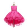 Encaje Vestido Niña Falda Hasta Suelo para Bautizo TQE072