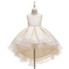 Encaje Vestido Niña Falda Hasta Suelo para Bautizo TQE072