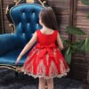 Vestido Niña Falda Con Bordo de Encaje Especial TQE088