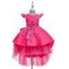 Vestido Niña Falda Hasta Suelo Con Mangas Voladoras TQE091