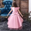 Vestido Niña Falda Hasta Suelo Con Mangas Voladoras TQE091