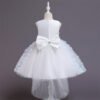 Vestido Niña Falda Decorados de Flores para Bautizo TQE093