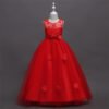 Vestido Niña Falda Larga Agata Talle Alto TQE094